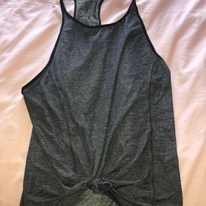 Gray Lululemon tank top